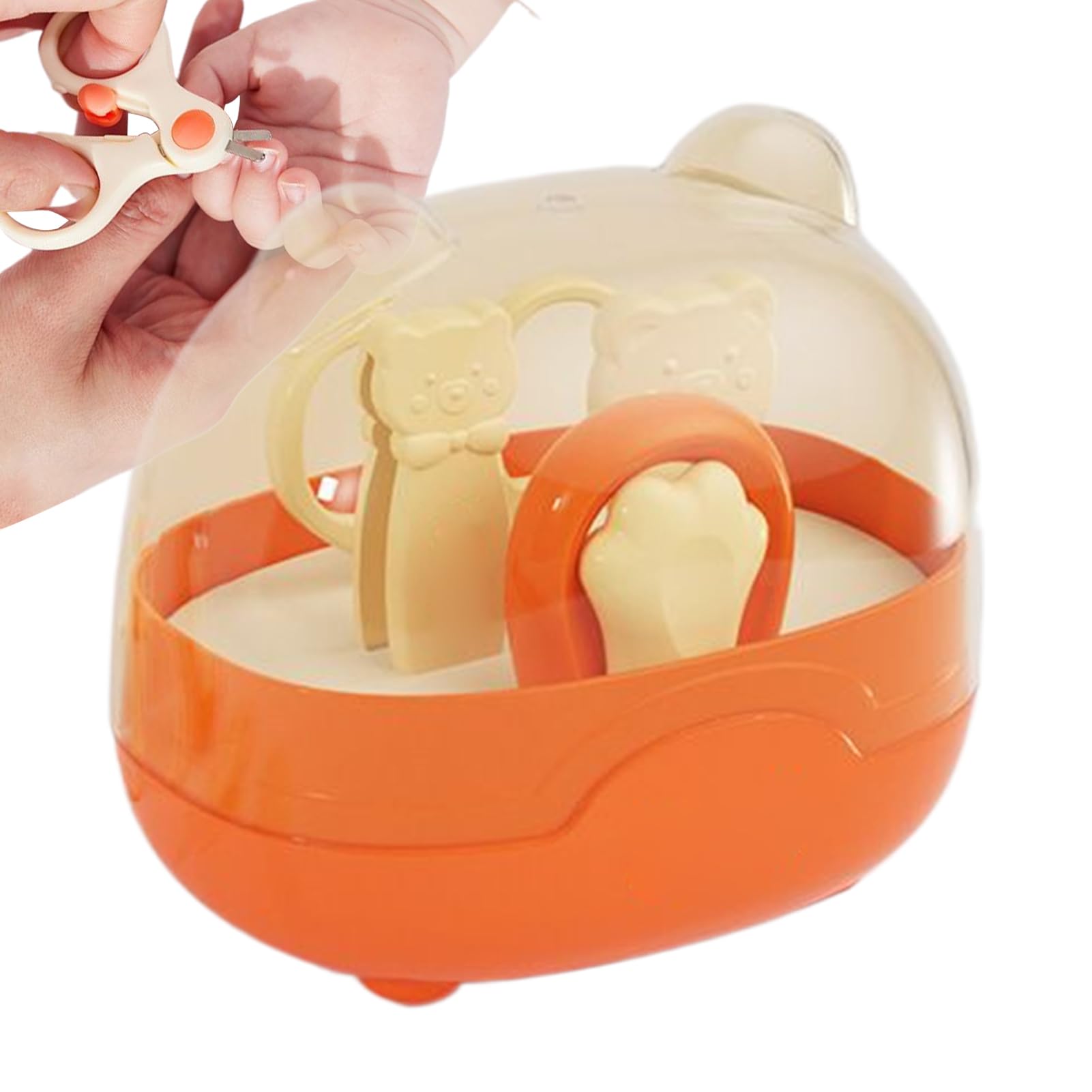 Baby Nail Clippers - Set Safe NailWet Set Con Pinzas De Archivo | Herramienta De Manicura Para El Cuidado Del Bebé | Conjunto De Recortador | Cuidado De Las Uñas Para Niños Pequeños En El Viaje En Cas