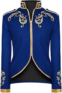 Men's Fashion Palace Prince Gold Embroidered Jacket Court Uniform costume - Buy now