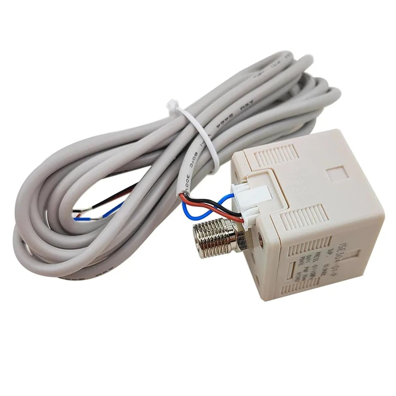 ZSE30A-01-P-L Pneumatic Electronic Digital Display Pressure Switch ISE30A-01-N-L -0.1-1.0MPa 1Pcs(ZSE30AF-N-101-0KPa)