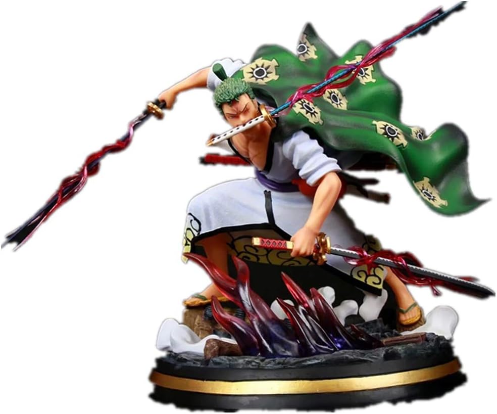 From HandMade One Piece Figure Roronoa Zoro Wano Country Figure Anime Figure Action Figure