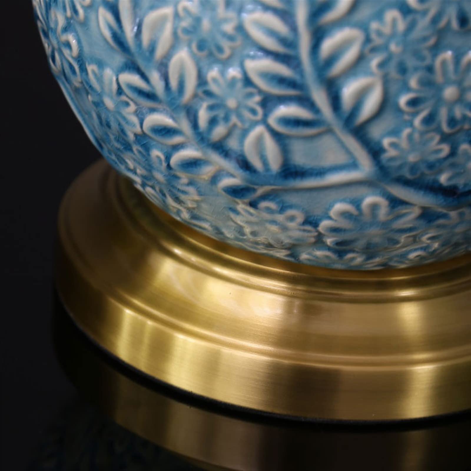 Luce da Scrivania Luce per la Lettura Lampada da tavolo in ceramica retrò Lampada da comodino crepa Lampada da tavolo da lettura for camera da letto da soggiorno for interni Lampade per Comodini