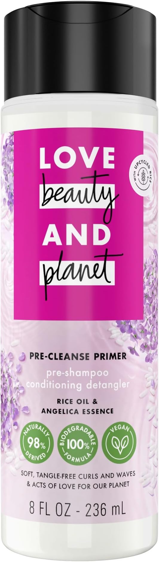Love Beauty And Planet Rice Oil and Angelica Essence Curls and Waves Pre-Cleanse Primer Treatment