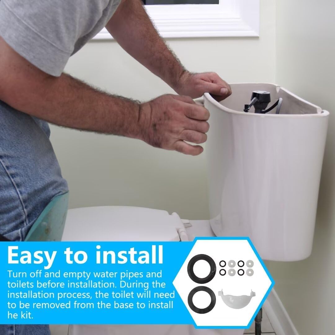 42072 Waste Ball Kit for Style II/Style Lite/Style Plus,The Replacement for Thetford 34117 42050, White