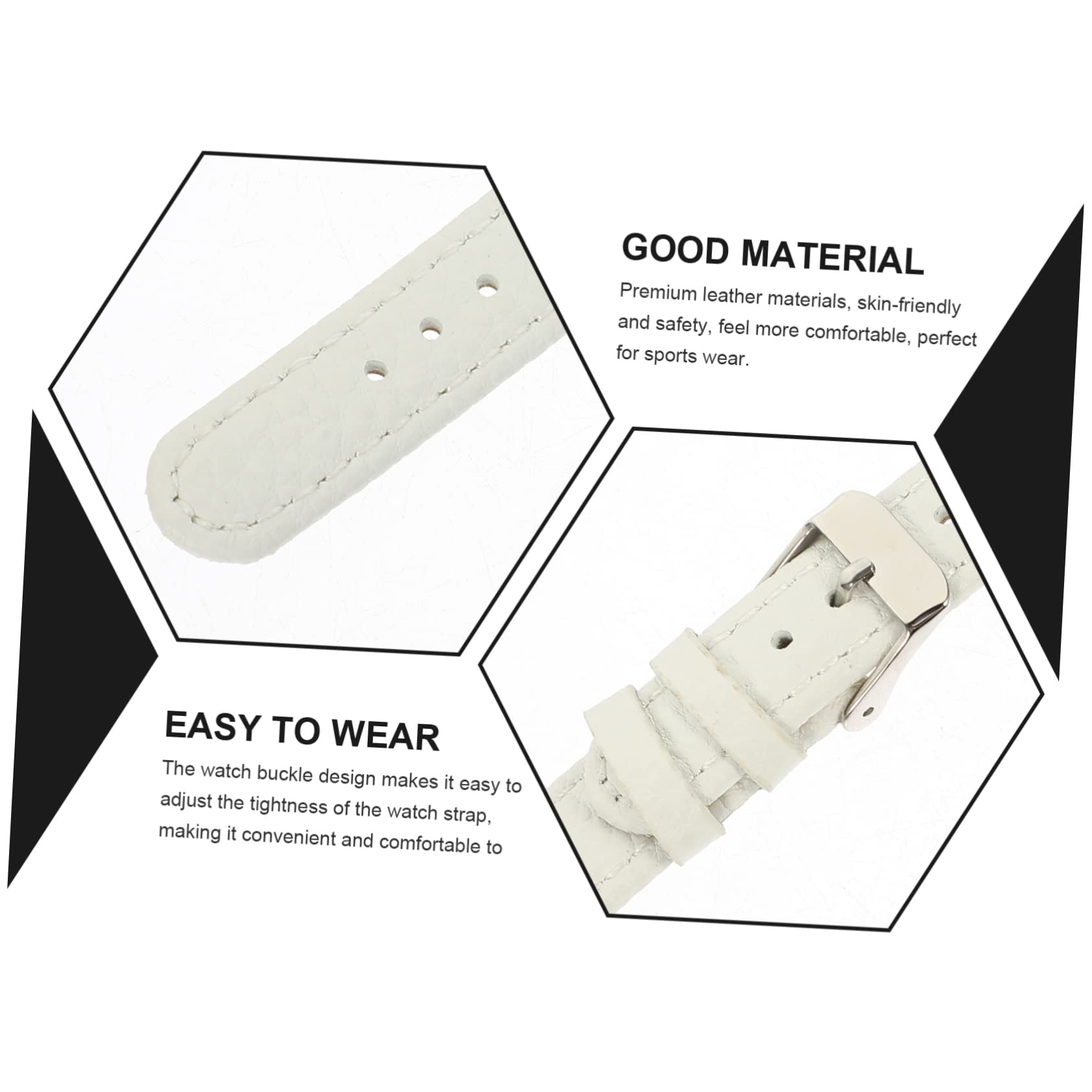 jojofuny 5pièces Bracelet Cuir De Liège Compatible Avec Strap Élégant Et Flexible Pour Montre Connectée Style Et Occasions Spéciales