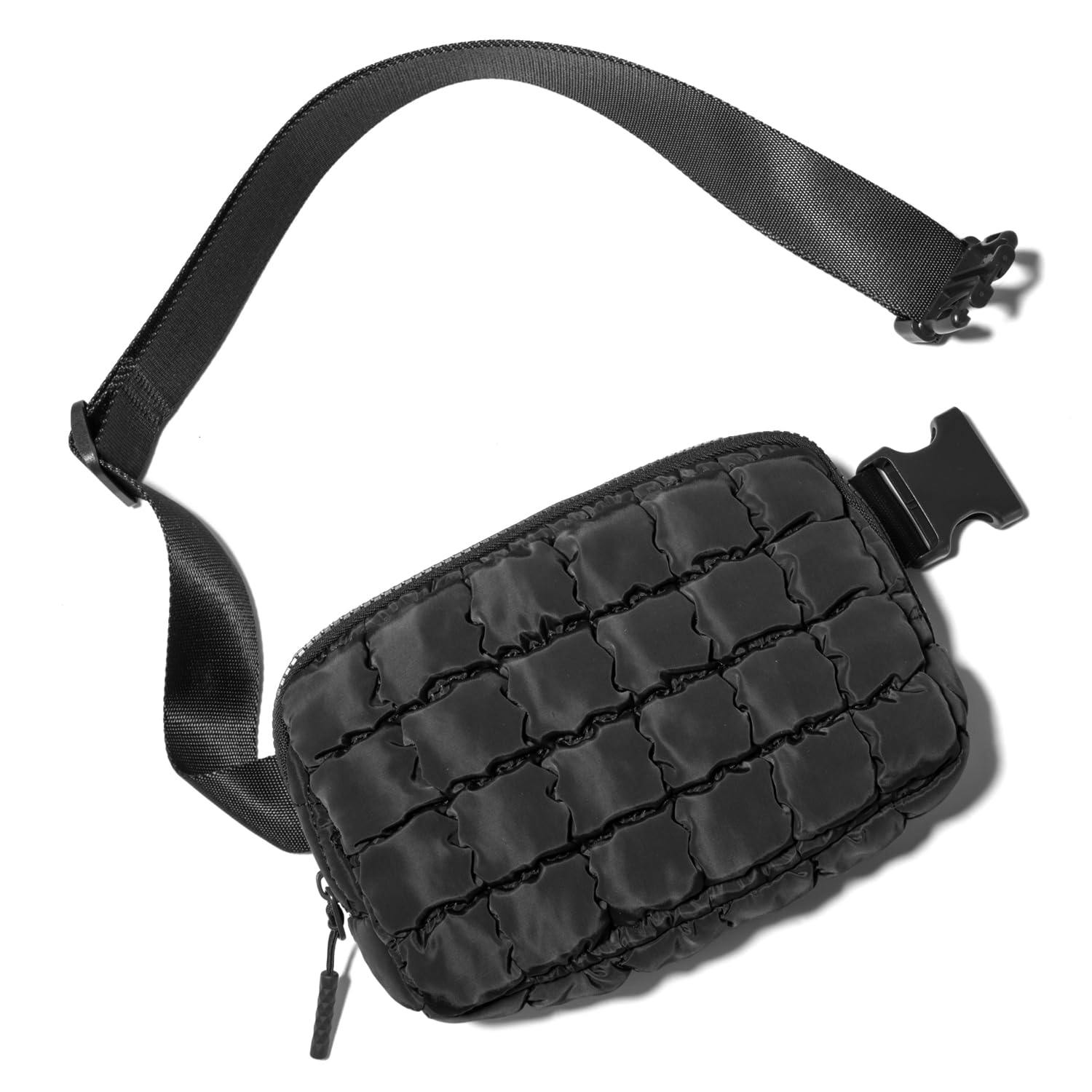 Gitus Trending Gifts for Women Puffer Crossbody Bags for Women Belt Bag Fanny Pack with Adjustable Straps Lightweight Quilted Puffy Bag Woman Gifts (