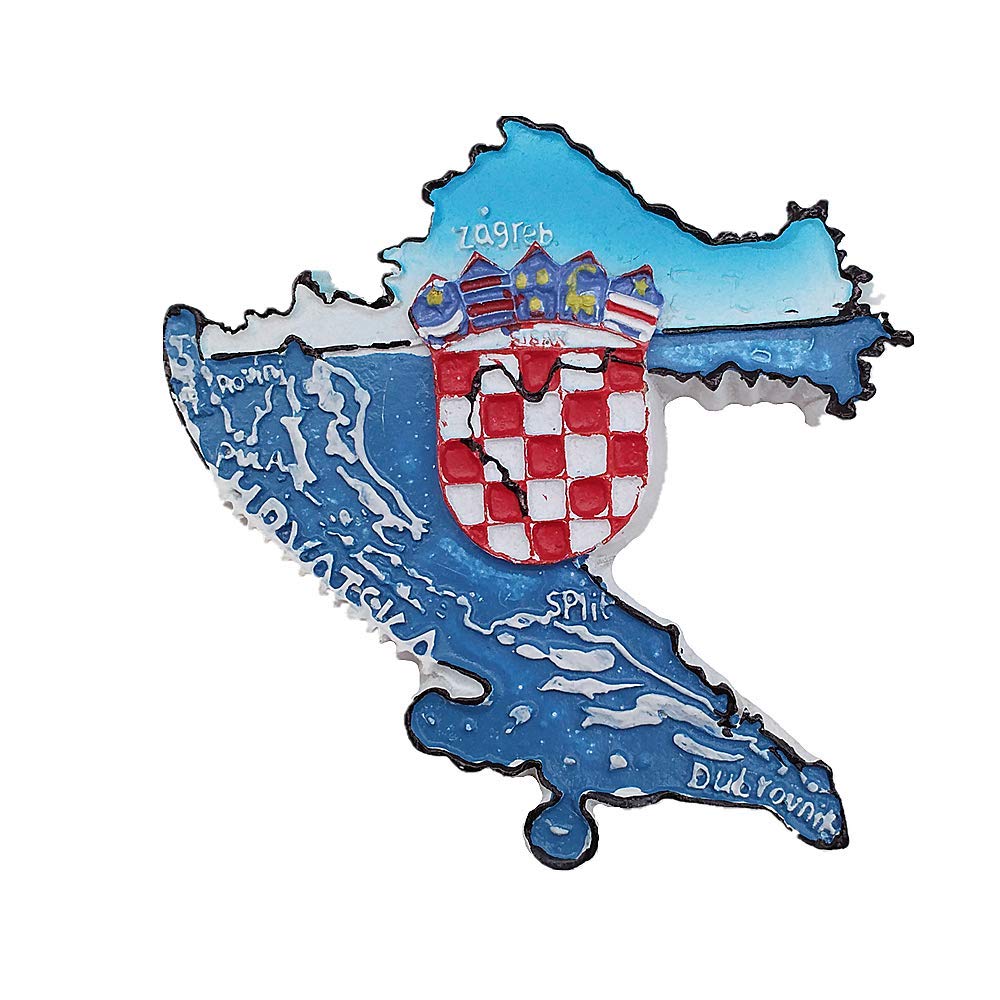 Old Split Croazia magnete frigorifero 3D viaggio souvenir