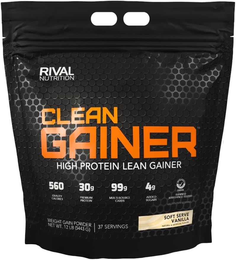 RIVAL NUTRITION Clean Gainer (Bag) Creamy Vanilla 12 lbs