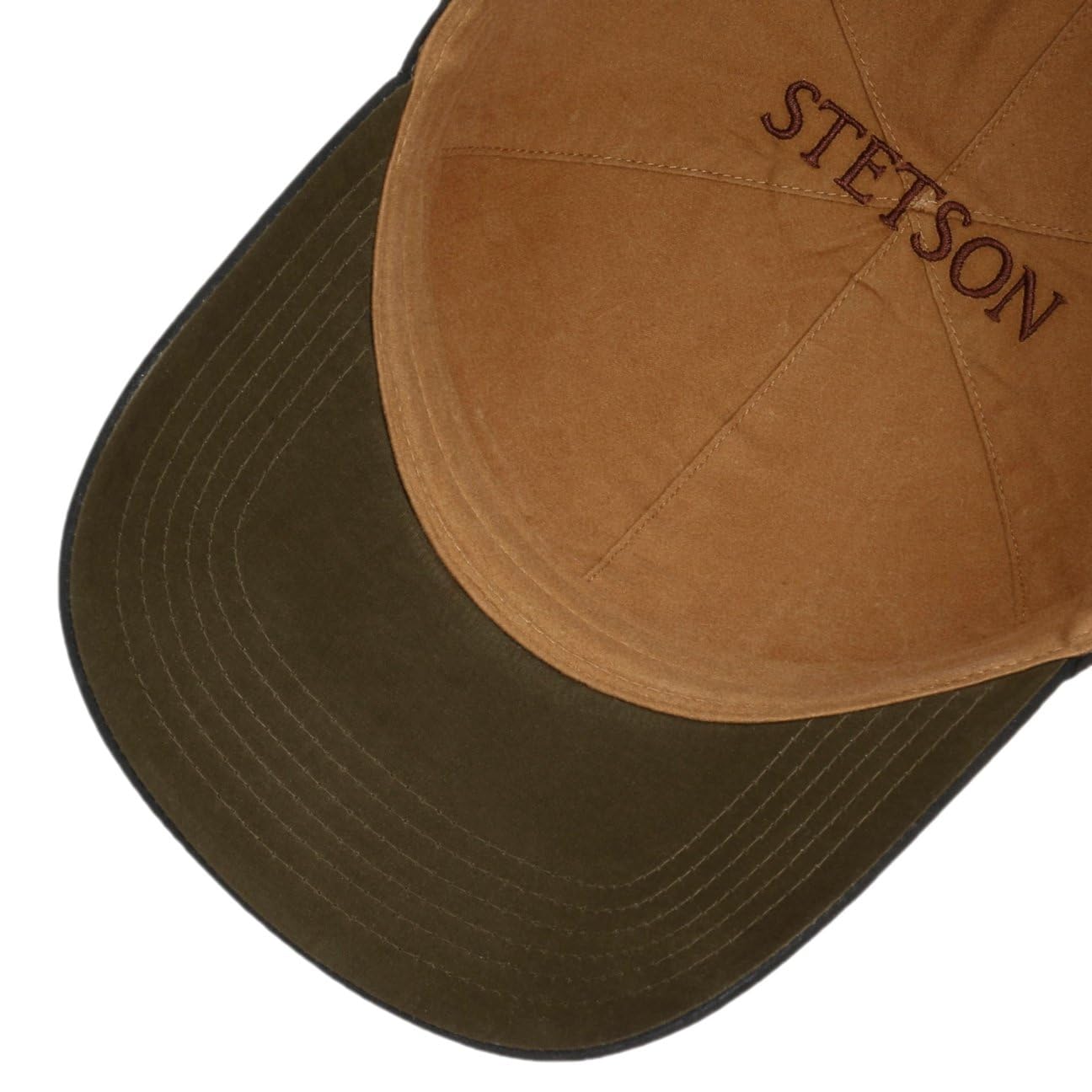 Stetson CHAPEAUSHOP Waxed Cotton WR Casquette de Baseball Waxed Tissu cired Unisexe Toutes Saisons