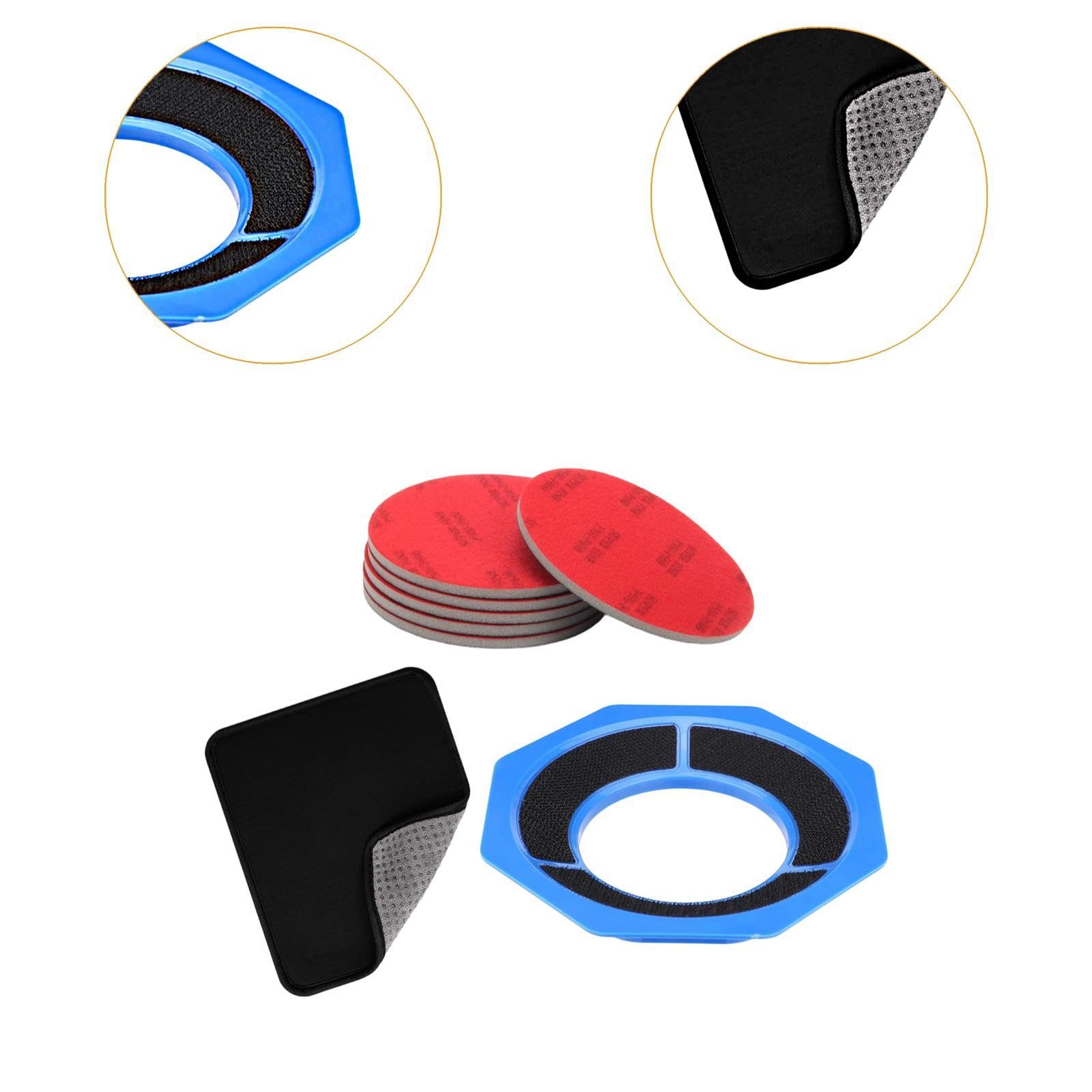 Baoblaze Set di tamponi abrasivi per Bowling e Bowling, Accessorio Multifunzionale per la Pulizia, Ideale per Principianti, Strumento di Manutenzione di