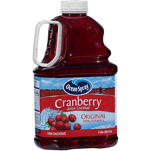 Vista 183 de Ocean Spray Bebida de cóctel de jugo de arándano, botellas de 32 onzas (paquete de 12)