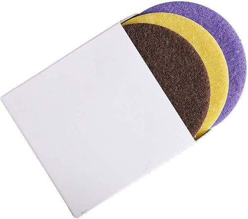 Miniatura 3 de GoYonder Juego de 3 almohadillas de pulido de diamante húmedo o seco de 4 pulgadas, kit de almohadillas de pulido de granito de piedra de grano