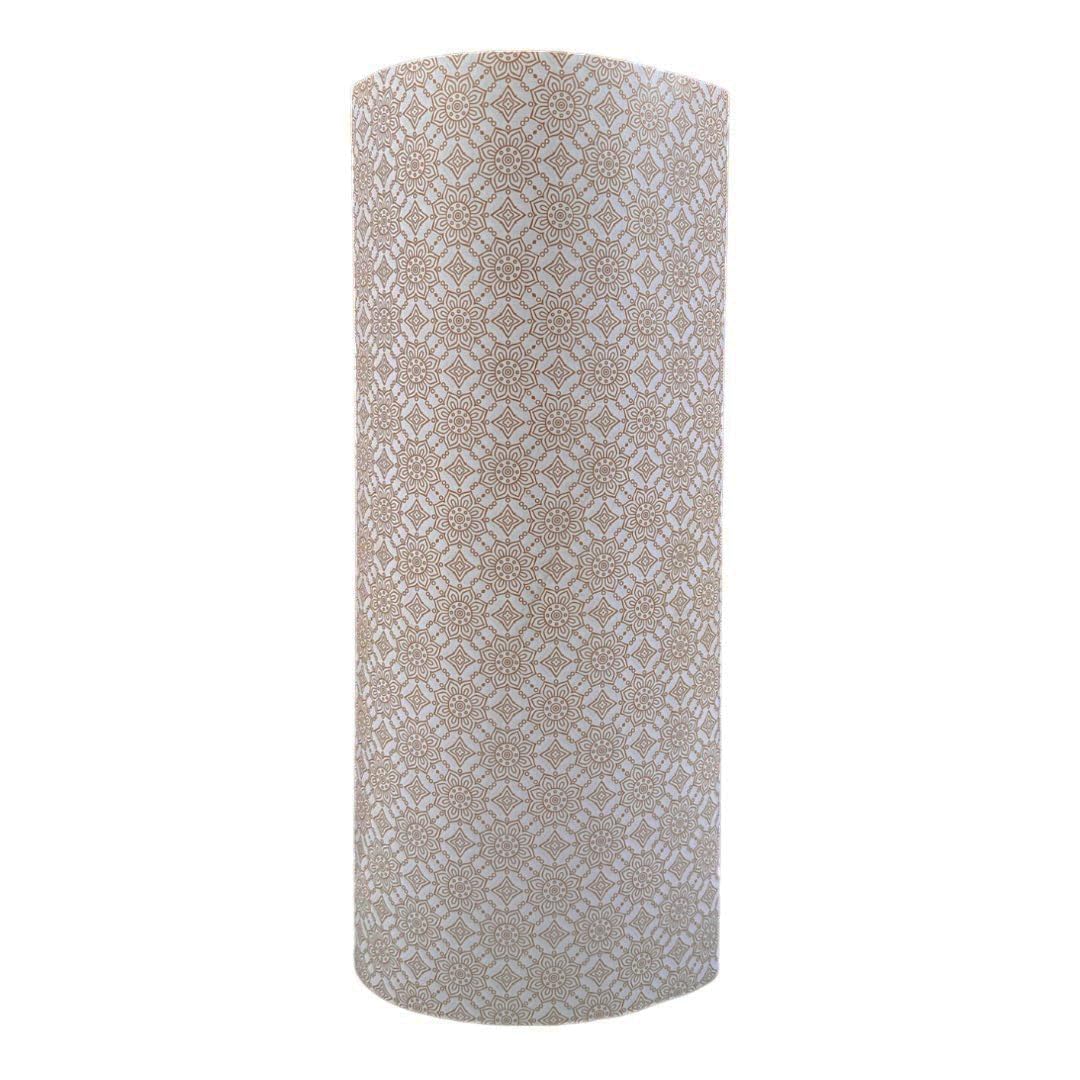LA TROVE Colourful Gift Wrapping Paper Sheet For Gift Packing | Gift Wrap Roll, Gift Papers Sheets, Gift Cover Wrapping Paper(Gold Flowers) (Pack 0f 15)