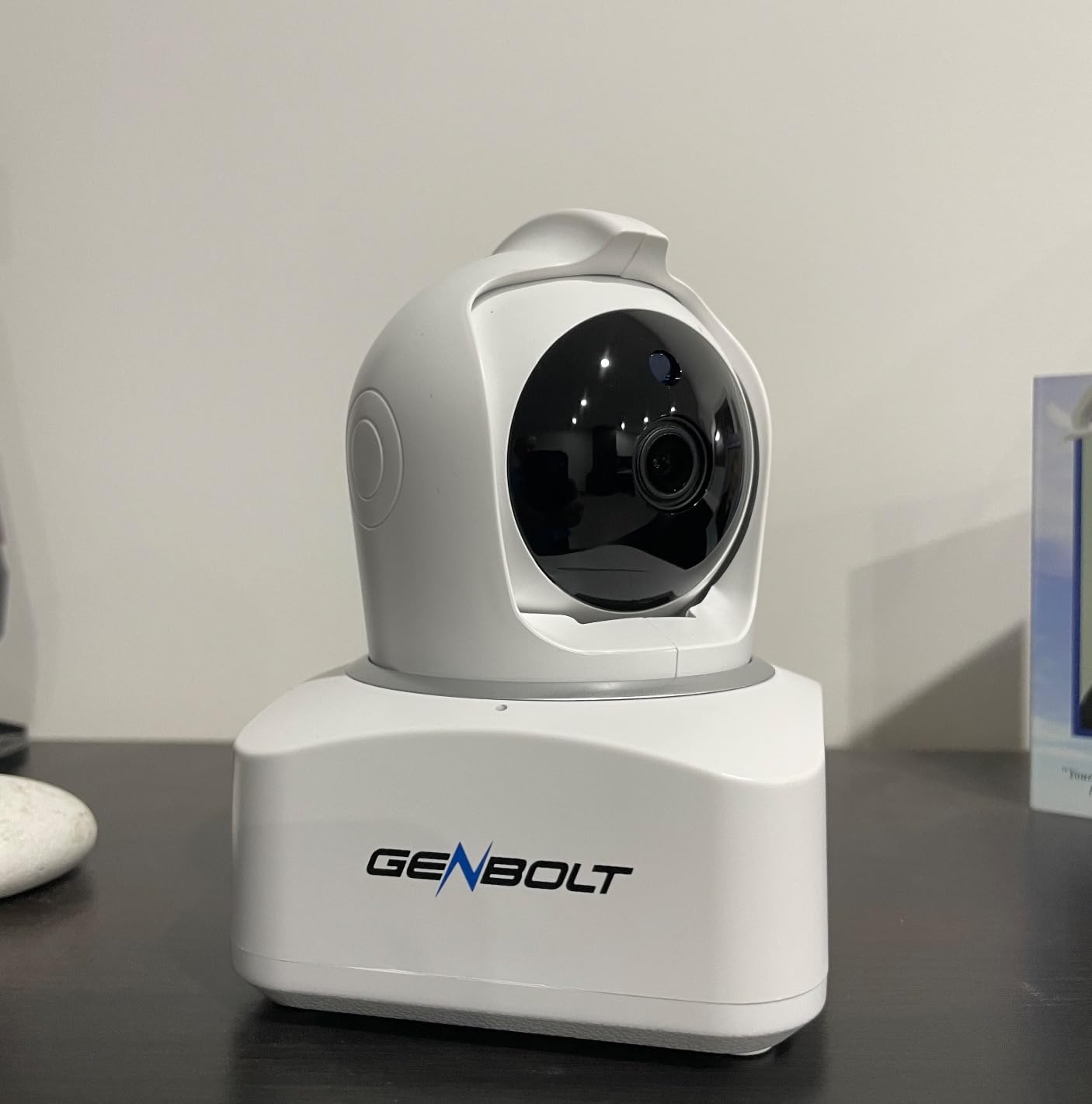 Security Camera GB-102H GENBOLT WiFi Indoor, 360u00b0Dual Lens