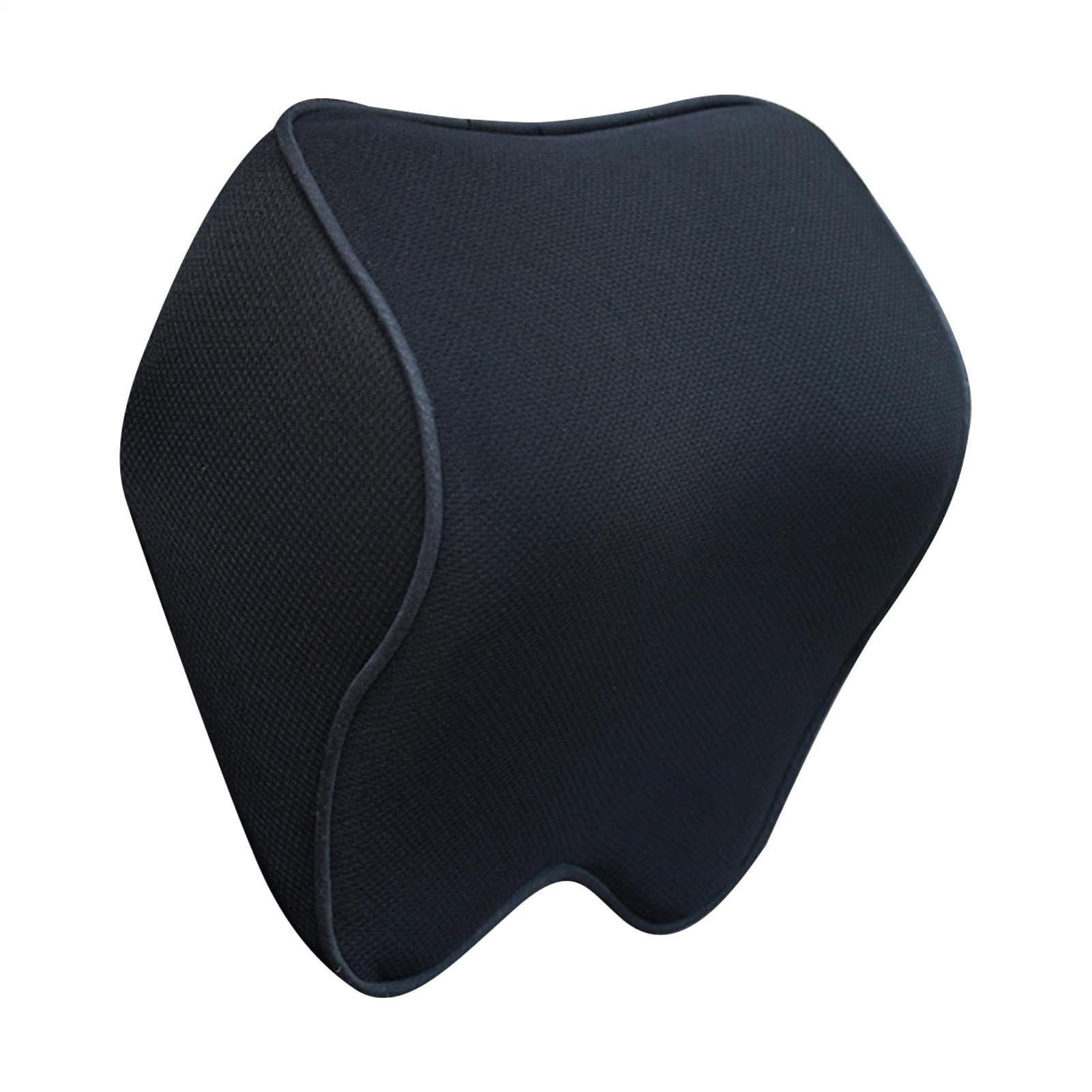 Reposacabezas de coche de almohada para cuello,Almohada cervical de espuma viscoelástica - Almohada de viaje universal suave para asiento trasero de coche para mejorar su comodidad de conducción.