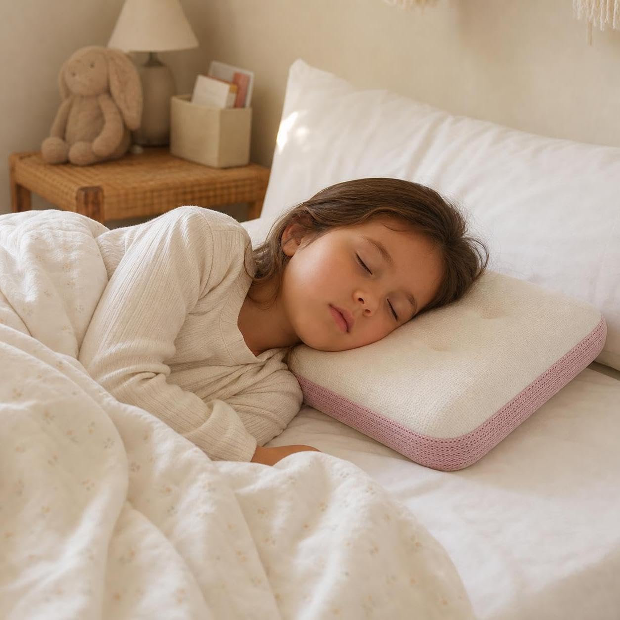Almohada Rectangular Viaje 3D Air - Transpirable y Antibacteriana - para