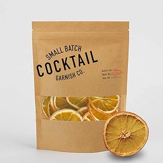 Cocktail Garnish - Dehydrated Orange, 3oz, 30+ Slices