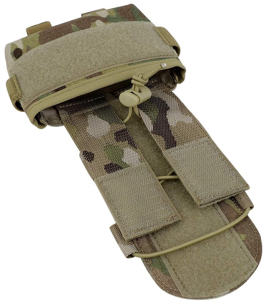 Taktische Helm Batterie Tasche, Gegengewicht Tasche Ausgleichsgewicht Tasche mit Klettverschluss für MK2 Taktische Helme