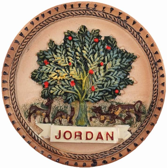 Muyu Magnet Souvenir 3D Jordan Fridge Travel Gift Collection Home kitchen Decoration Refrigerator ic Sticker