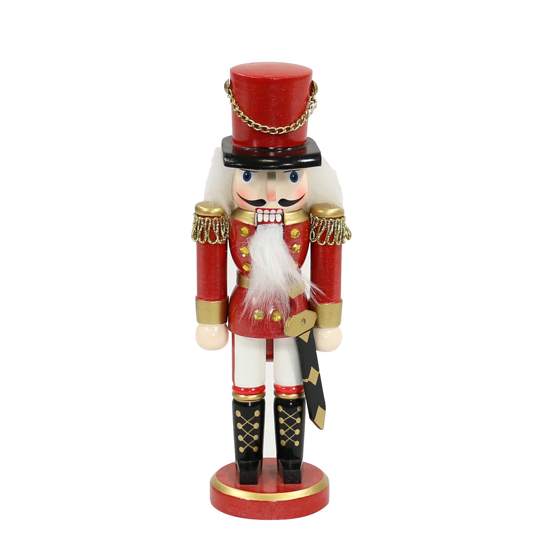 Dekohelden24 Red Magical Nutcracker Soldier In Classic, Approx. 25 Cm, 520213