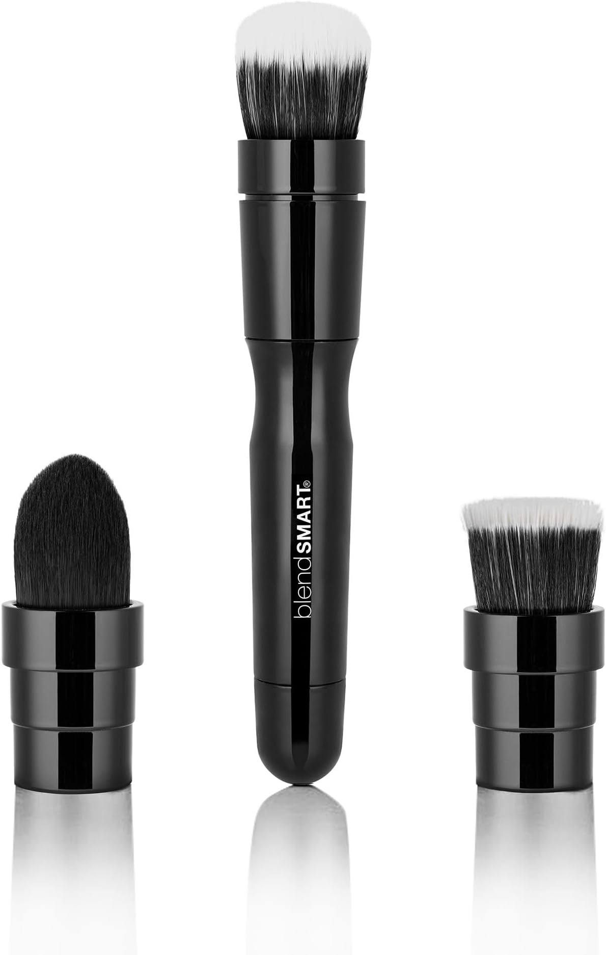 blendSMART1 Everyday Electric Makeup Brush Set (Black)