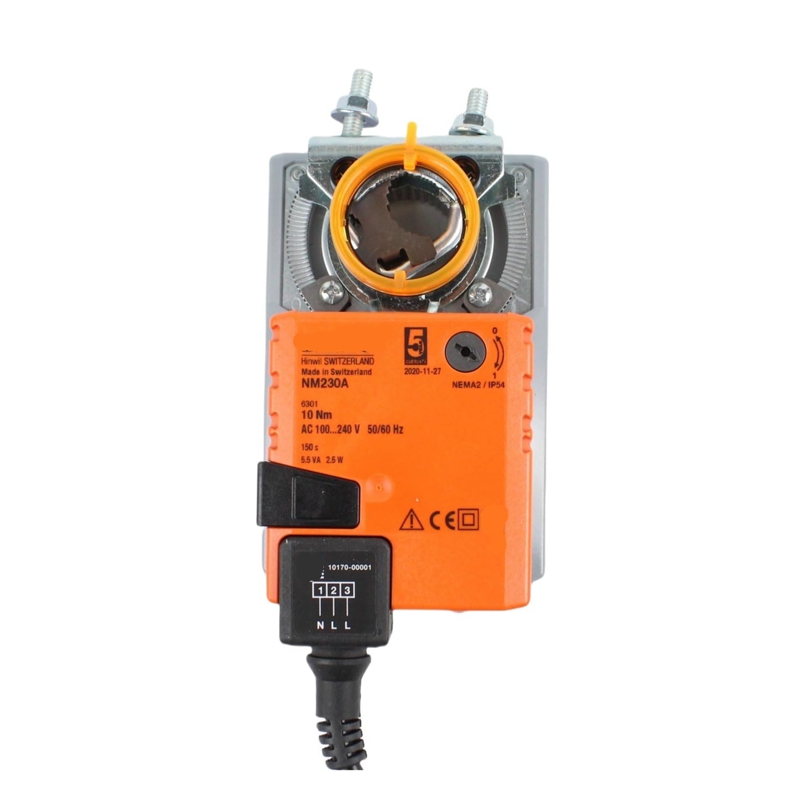XDDQWSWA 10Nm NM230A NMU230 AC220V Damper actuato CE54