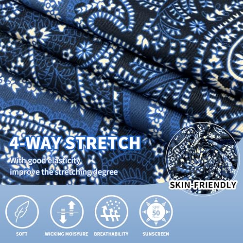 Image of Soneven Womens Golf Shirts Moisture Wicking V Neck Long Sleeve Polo Shirts Collared Tops