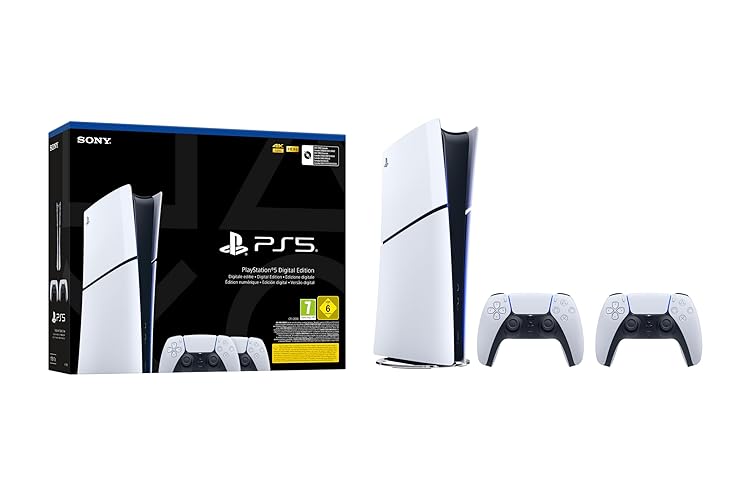 Playstation®5 (Digital Edition) Bundle mit zweitem DualSense™ Wireless-Controller - Digital - inkl. 2 DualSense