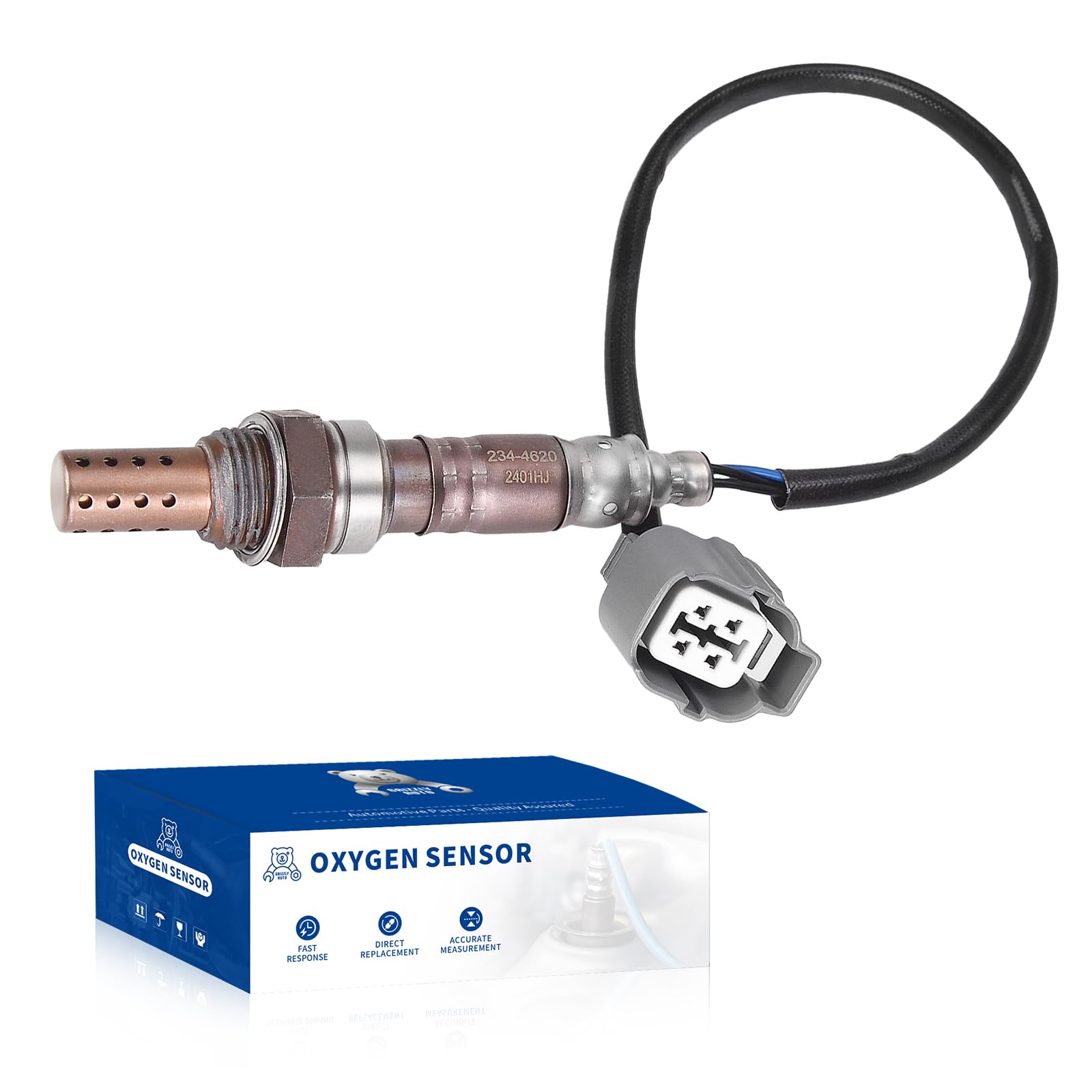 O2 Oxygen Sensor 234-4620 Upstream Compatible with Honda Accord 2002-2003 CR-V 1994-1997 LX EX DX Sedan Value Coupe 1997 SE 2001-2002 Value 2.2L 2.3L
