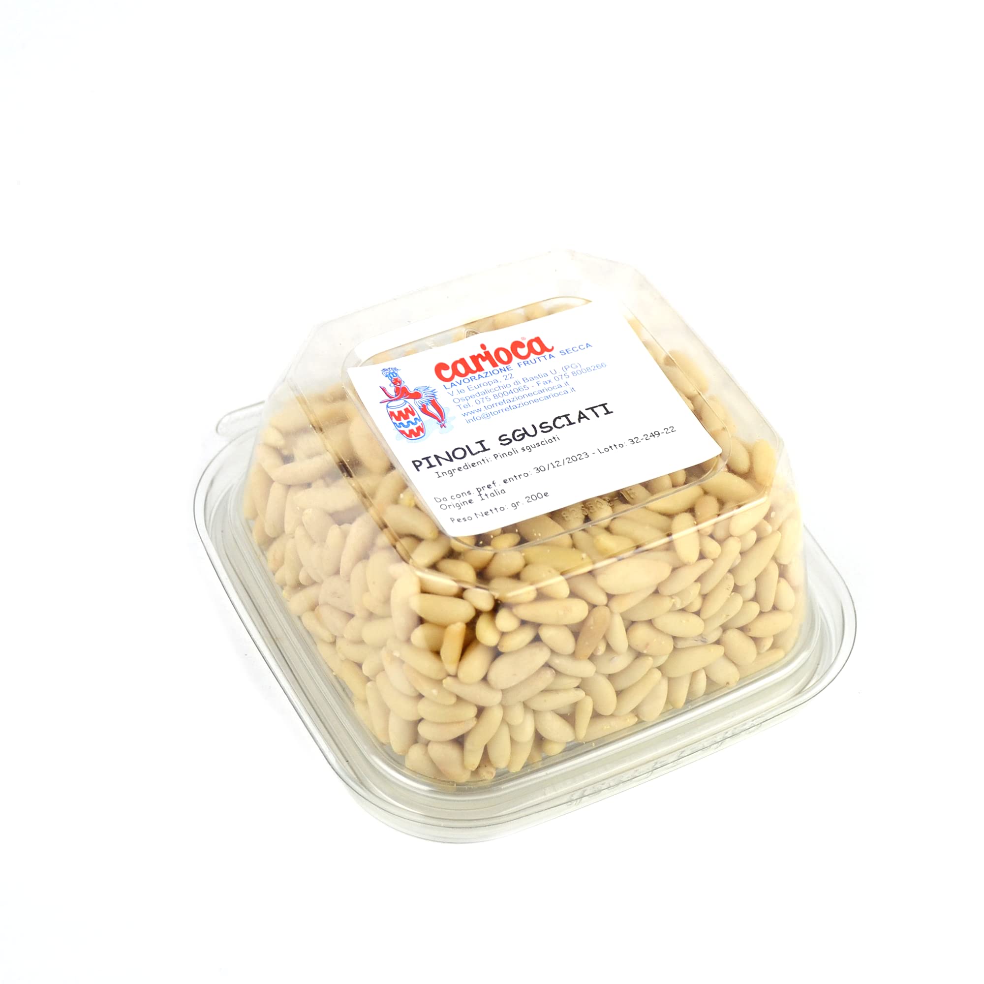 GR 400 (PZ 2 CONFEZIONI DA 200 GR) DI PINOLI SGUSCIATI IDEALI PER REALIZZARE PESTO DI BASILICO, SUGO E CONDIMENTO PER PASTA O SECONDI PIATTI