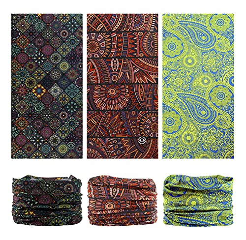 Image of VANCROWN Headband Neck Gaiter Head Wrap Headwear Face Mask Magic Scarf Bandana for Men and Women