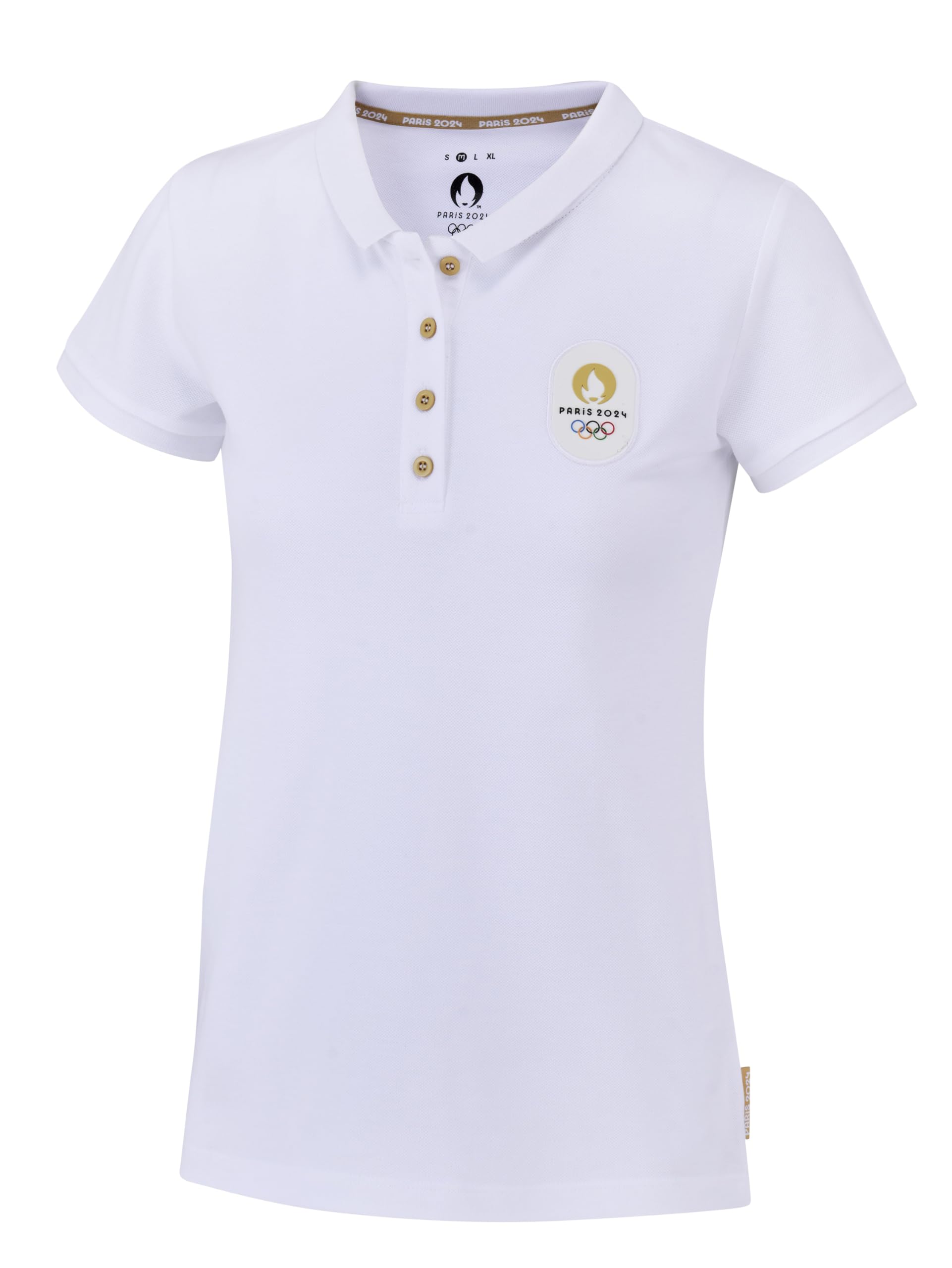 PARIS 2024 Damska koszulka polo - JO Oficjalna Kolekcja Igrzysk Olimpijskich