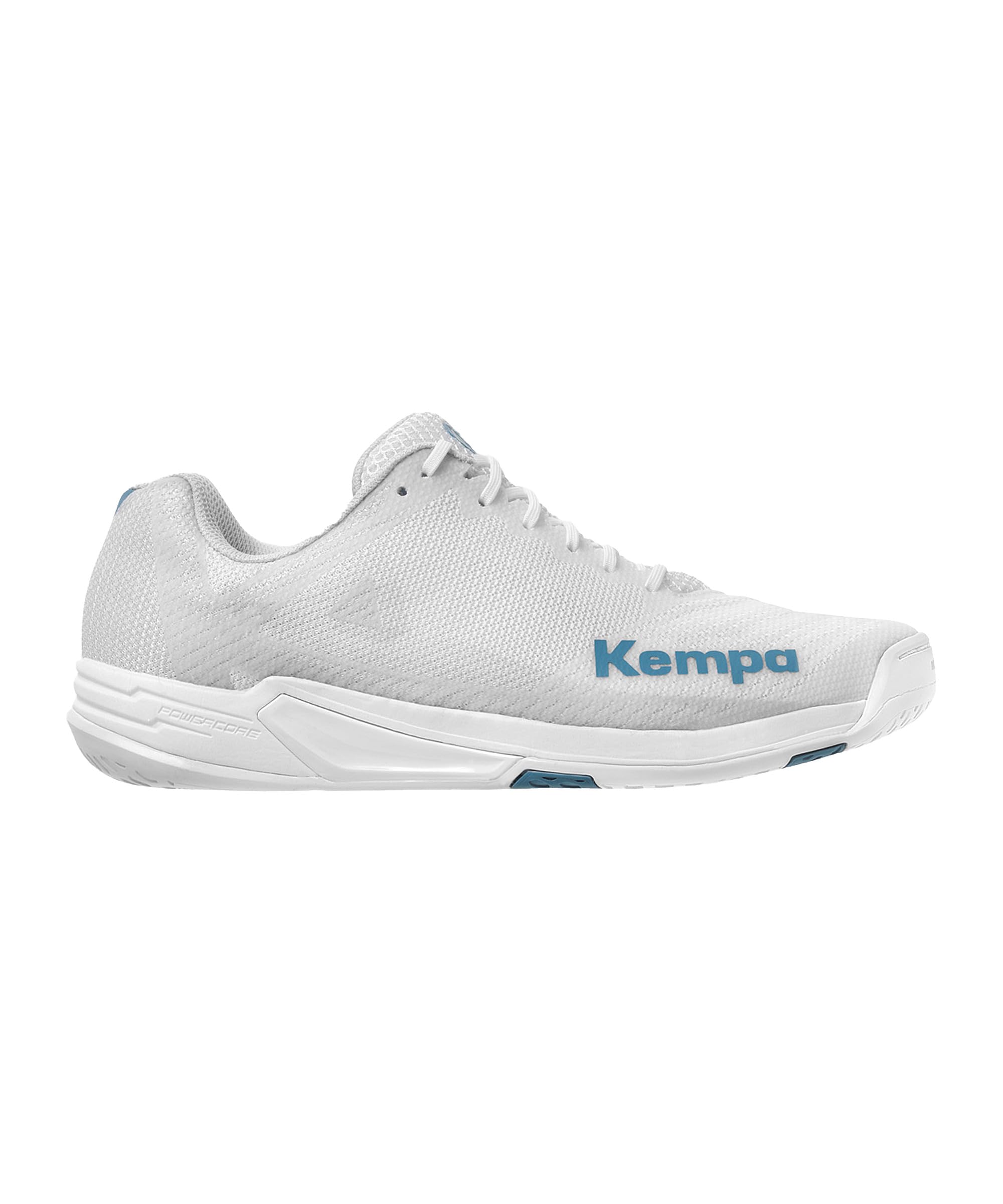 Kempa Women Wing 2.0 Sports Shoes, White Aqua, 10 UK