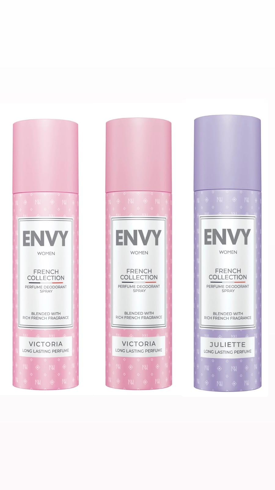 ENVY (Victoria French 2) & (Juliette French 1) Collection Perfume Deodorant Spray - 120ML Best Luxury Fragrance Deo For Women (Pack Of 3)-image-41