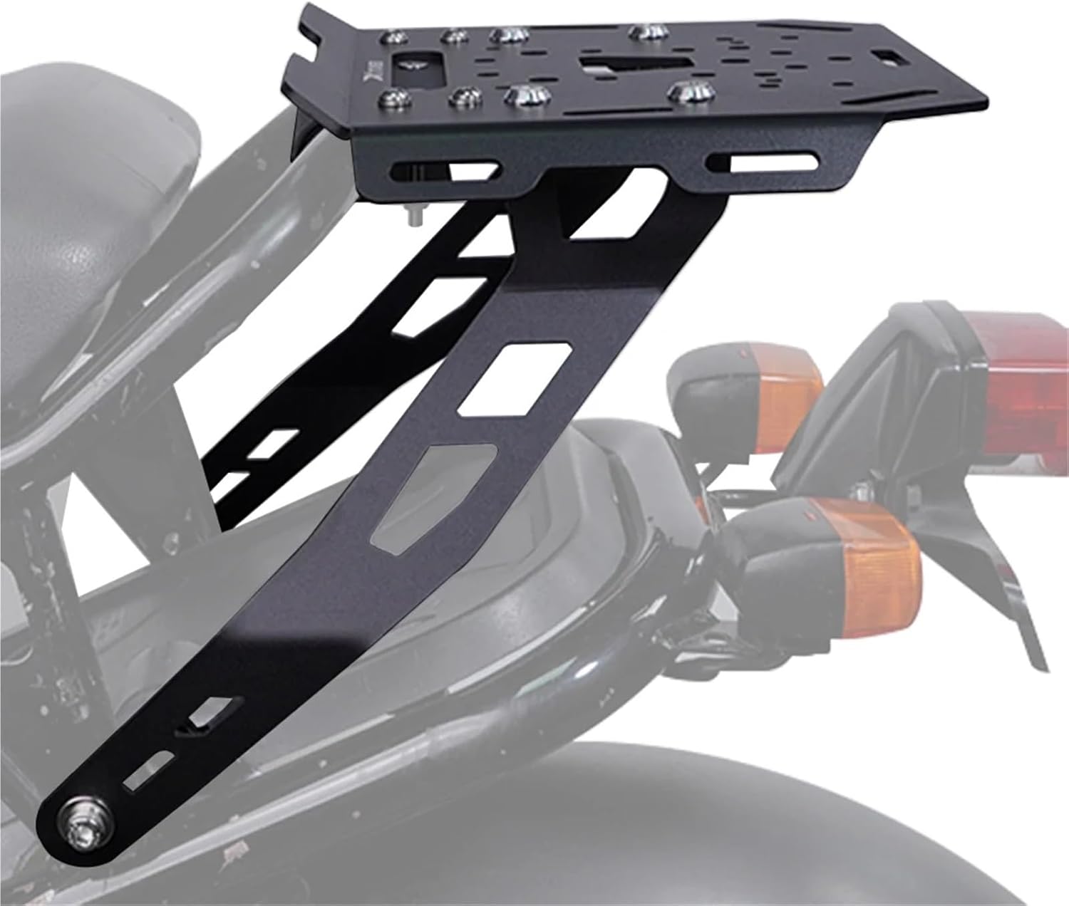 Replacement Rear Carrier Cargo Tail Bag Holder for Honda Ruckus 50 (Zoomer) 2003-2024 Top Case Support Motorcycle Luggage Rack Bracket