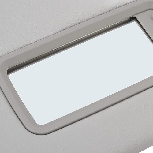 Miniatura 8 de AMONIDA Visera solar para coche, parasol para el lado izquierdo del conductor, gris 92011FG032ME, repuesto para Subaru Impreza 2008 a 2014