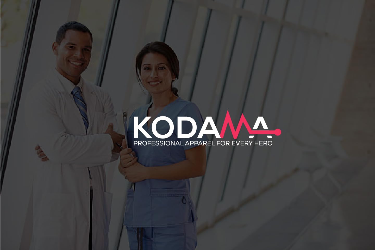KODAMA Blouse de Laboratoire Femme 100% Coton – Boutons Pression - Blanche - Coupe Spéciale Pratique et Economique