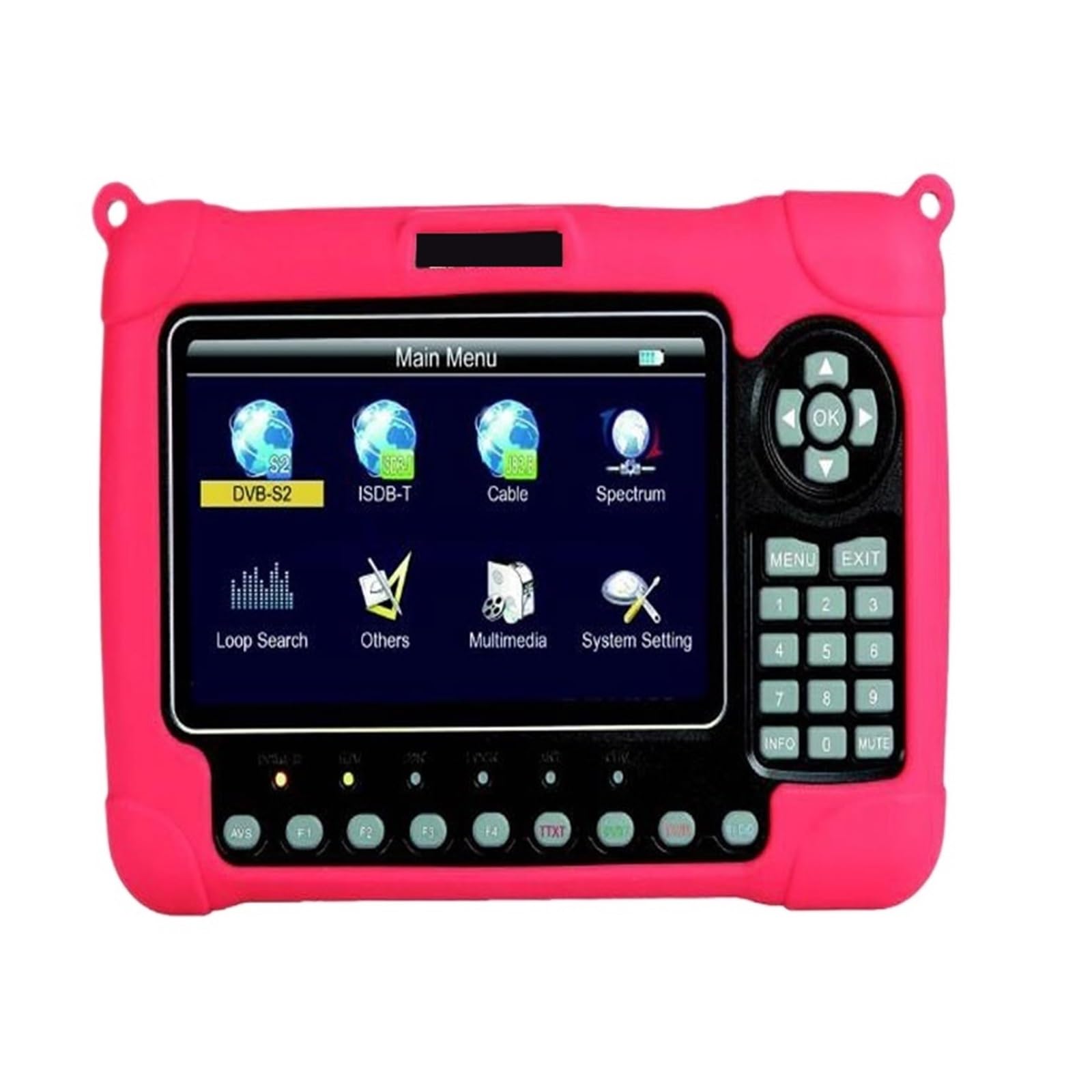 Wyszukiwarka sygnału satelitarnego, ST-5280 Kabel DVB-S2/ISDB-T/J83B H.265G HD Finder Gwiazd