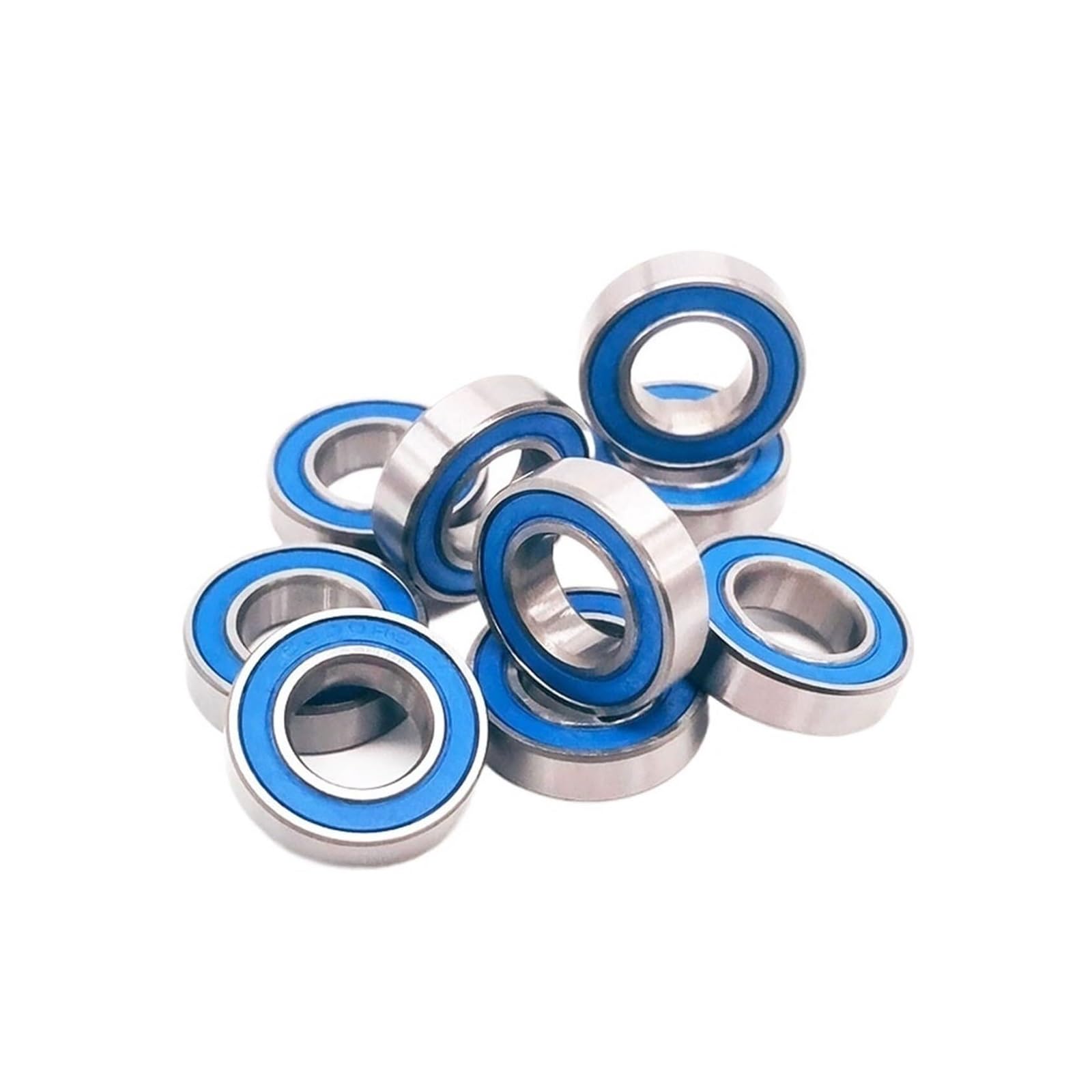 2PCS 6800 Lager 2PCS 10x19x5 mm ABEC-7 6800 2 Kugellager 6800-2 Blaue Dichtung - Dichtungssatz-Sortiment