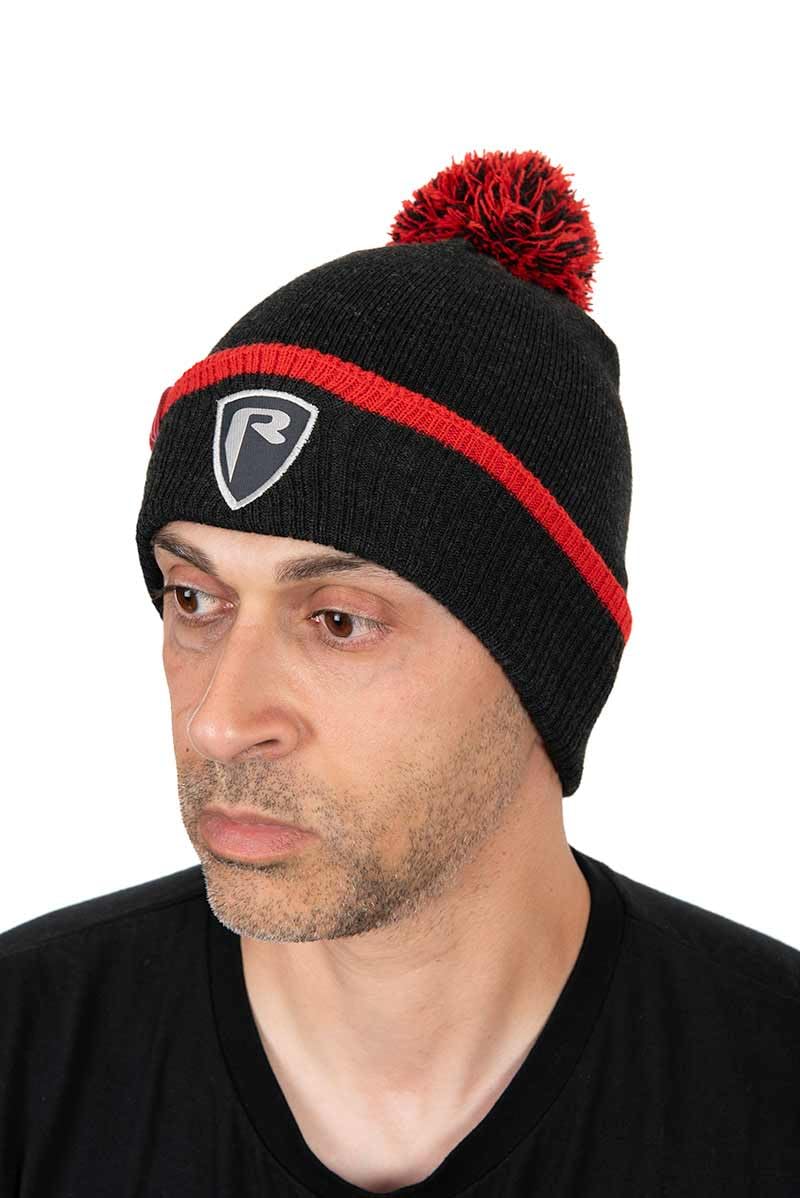 Fox Rage Unisex Gris Voyager Dark Grey Bobble Hat | Fishing Beanie