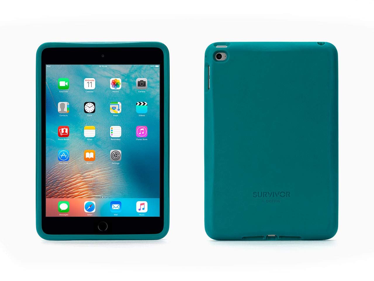 Griffin Survivor Journey Tablet Case for iPad Mini 4 - Chromium Blue