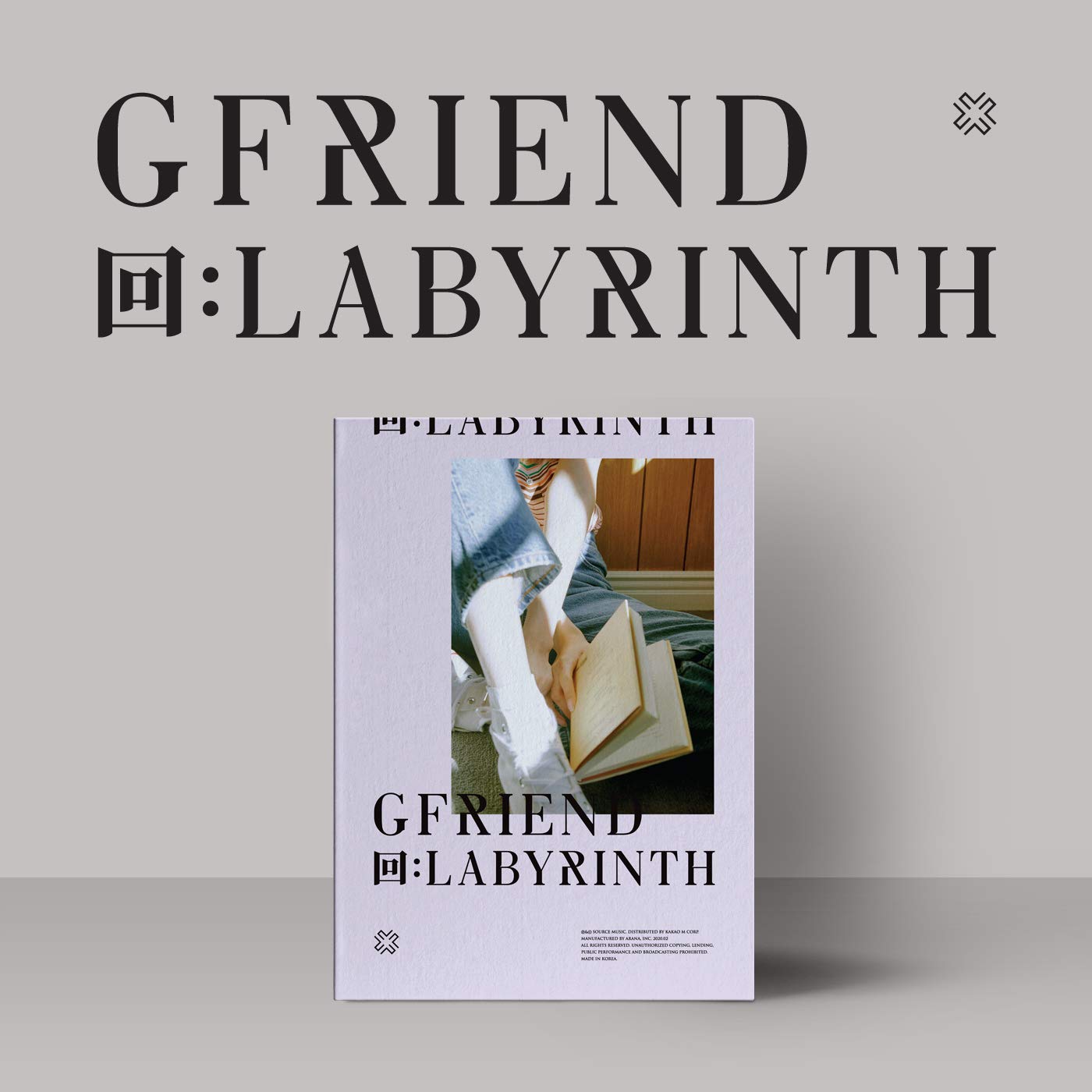 Source Music GFRIEND - 回:Labyrinth (8th Mini Album) Album+Folded