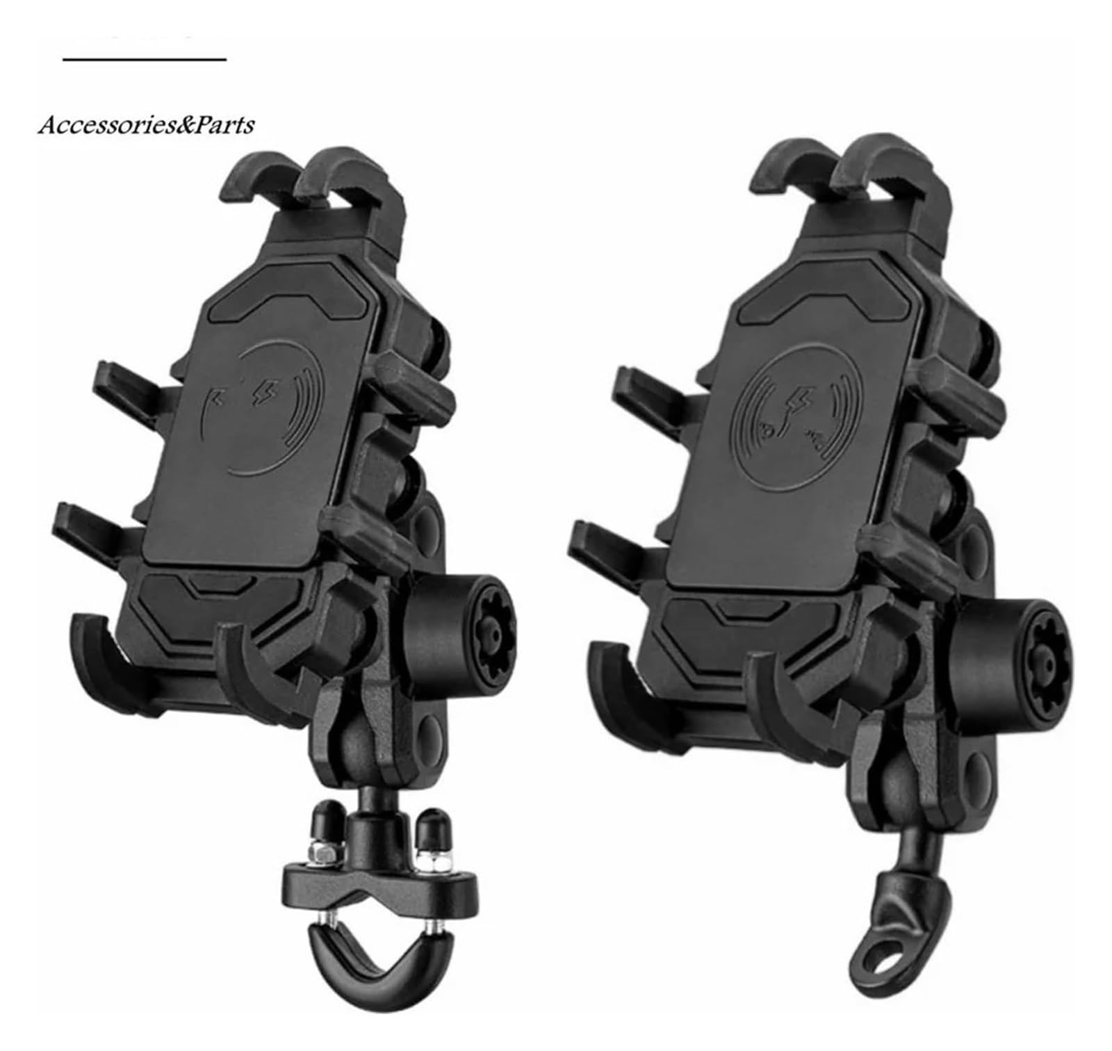 Scheda Staffa Navigazione Supporto Per Telefono Per Moto Vista A 360° Antiurto Antifurto Fissaggio A Otto Artigli Staffa Per GPS Clip Per Scooter Da Equitazione Staffa Di Navigazione
