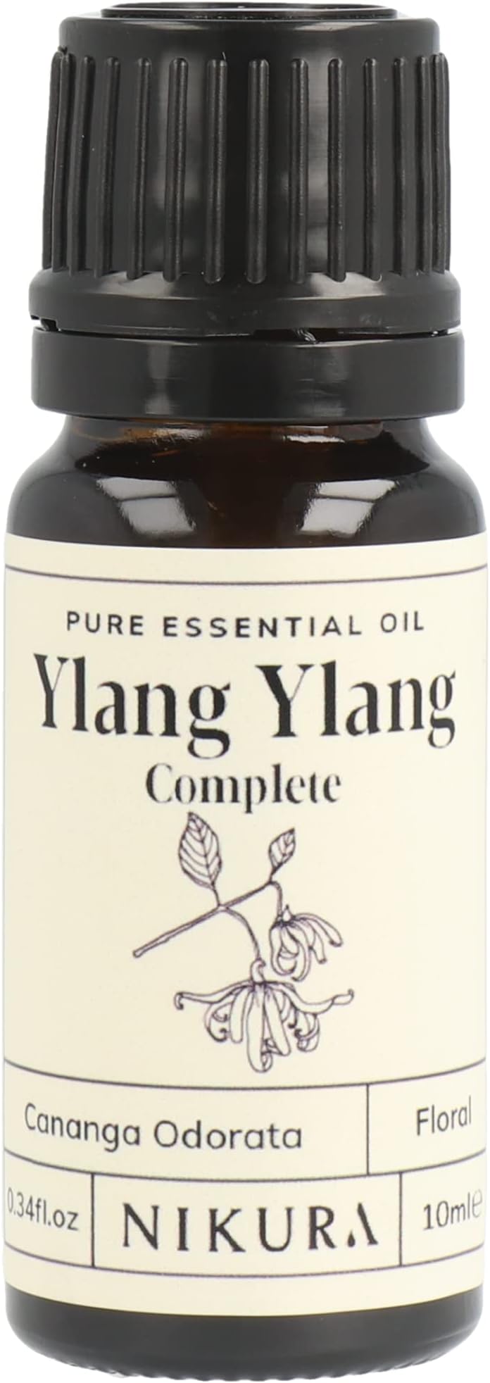– Nikura | Ylang Ylang (Complete) - 10ml - Essential Oil | Ylang Ylang Oil for Diffuser, Hair, Bath | Use in Aromatherapy Diffuser | Vegan, 100% Pure
