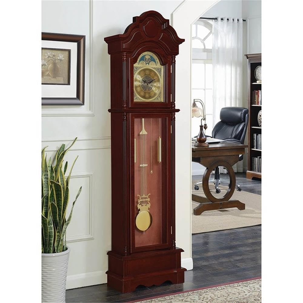 Amazon.com: BOWERY HILL Grandfather Clock with Adjustable