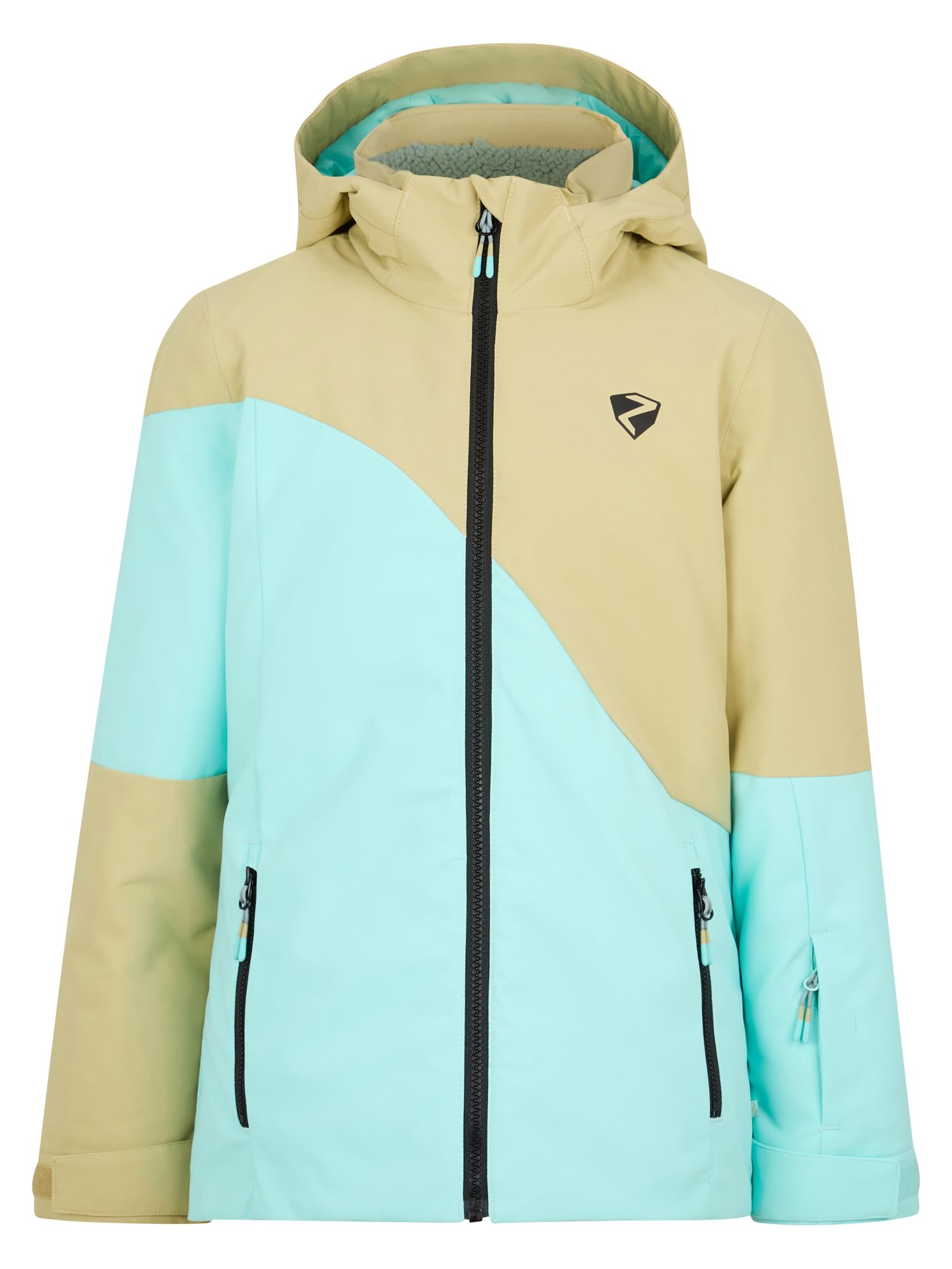 Ziener Mädchen Avine-z Ski-Jacke/Winterjacke | warm, atmungsaktiv, wasserdicht (1er Pack)