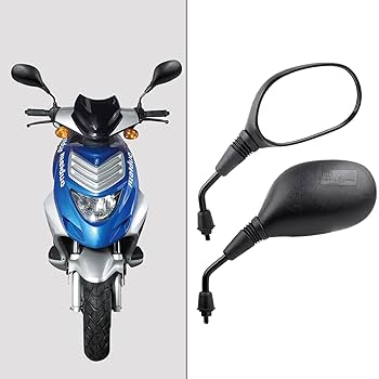 Amazon.com: Mokuo GY6 scooter Rearview Mirrors 8mm Fit for
