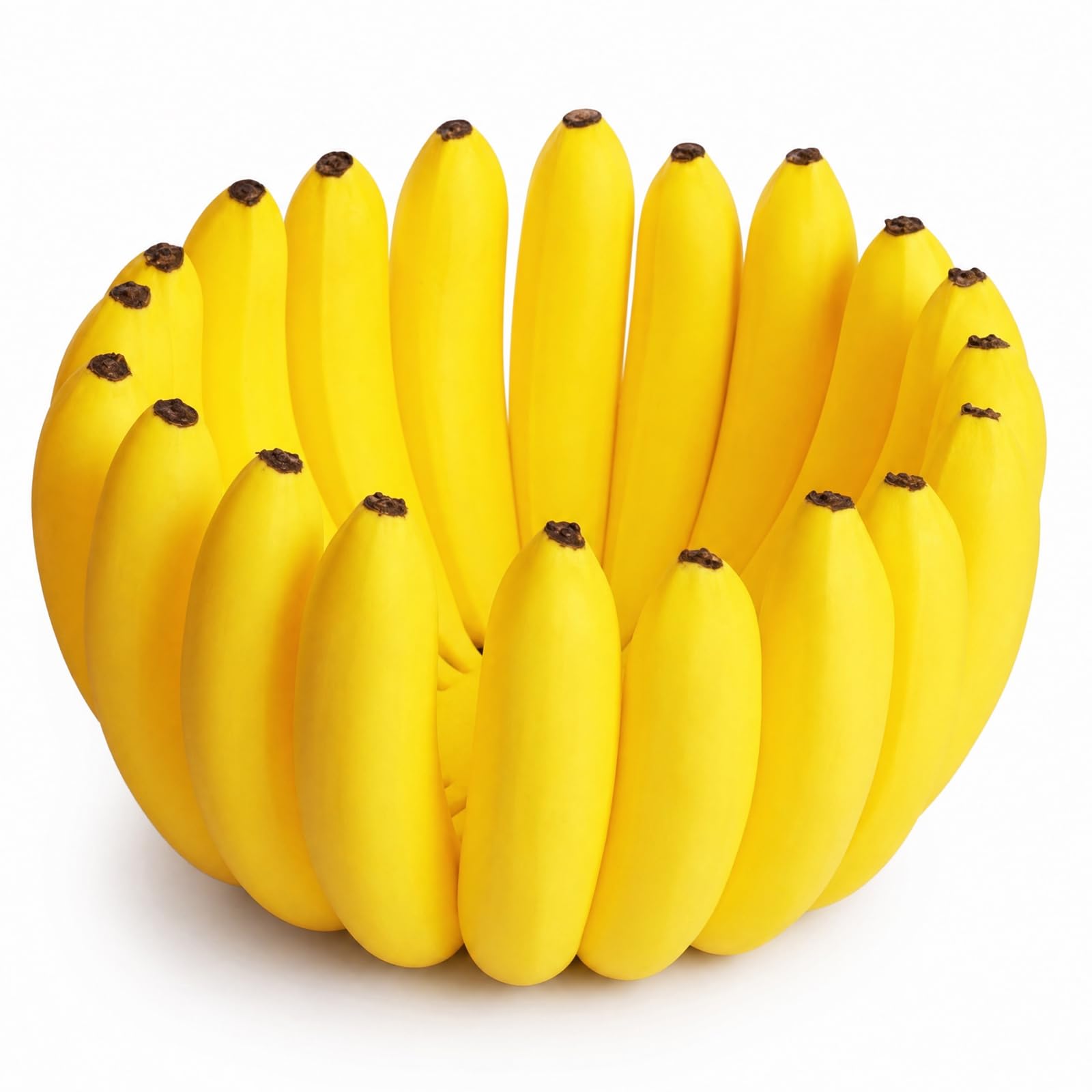 Banana hook fruit bowls, kitchen fruit bowl and banana rack bananas shapeds fruit bowl, innovative 3D printed fruit storage tray, multifunctional plastic large capacity simulated banana tray kitchen
