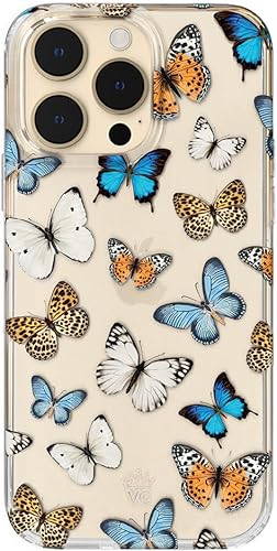 Miniatura 35 de VELVET CAVIAR Funda para iPhone 14, probada en caídas de 10 pies, purpurina transparente Bratz Bratz Pack Glitter,Café,Nebulosa