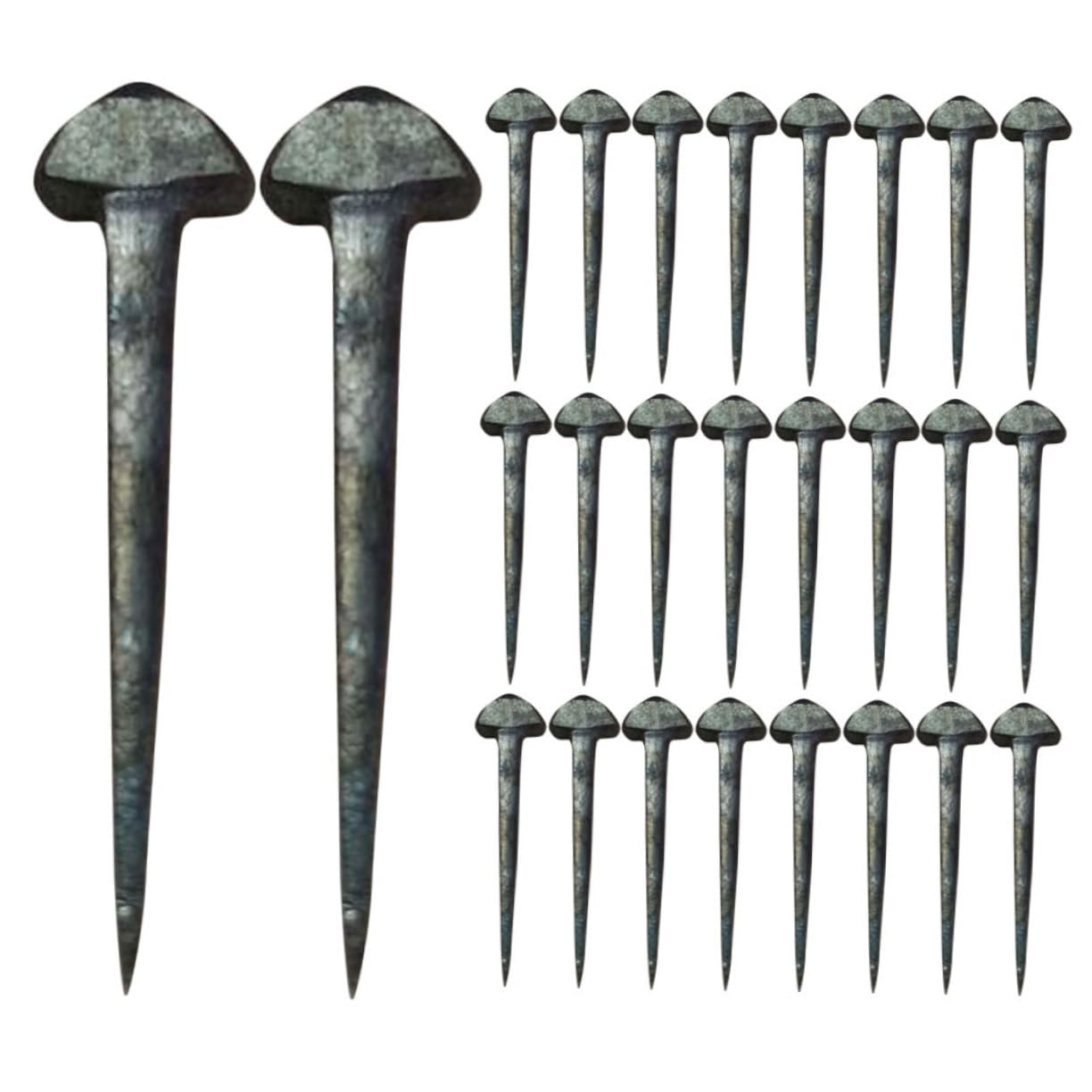 50pcs Horseshoe Nails Horse Tack Horse Nail Palm Nails Metal Horse  Equipment Horseshoe Repair Small Horse Equipment Stainless Steel Horseshoe  Tools