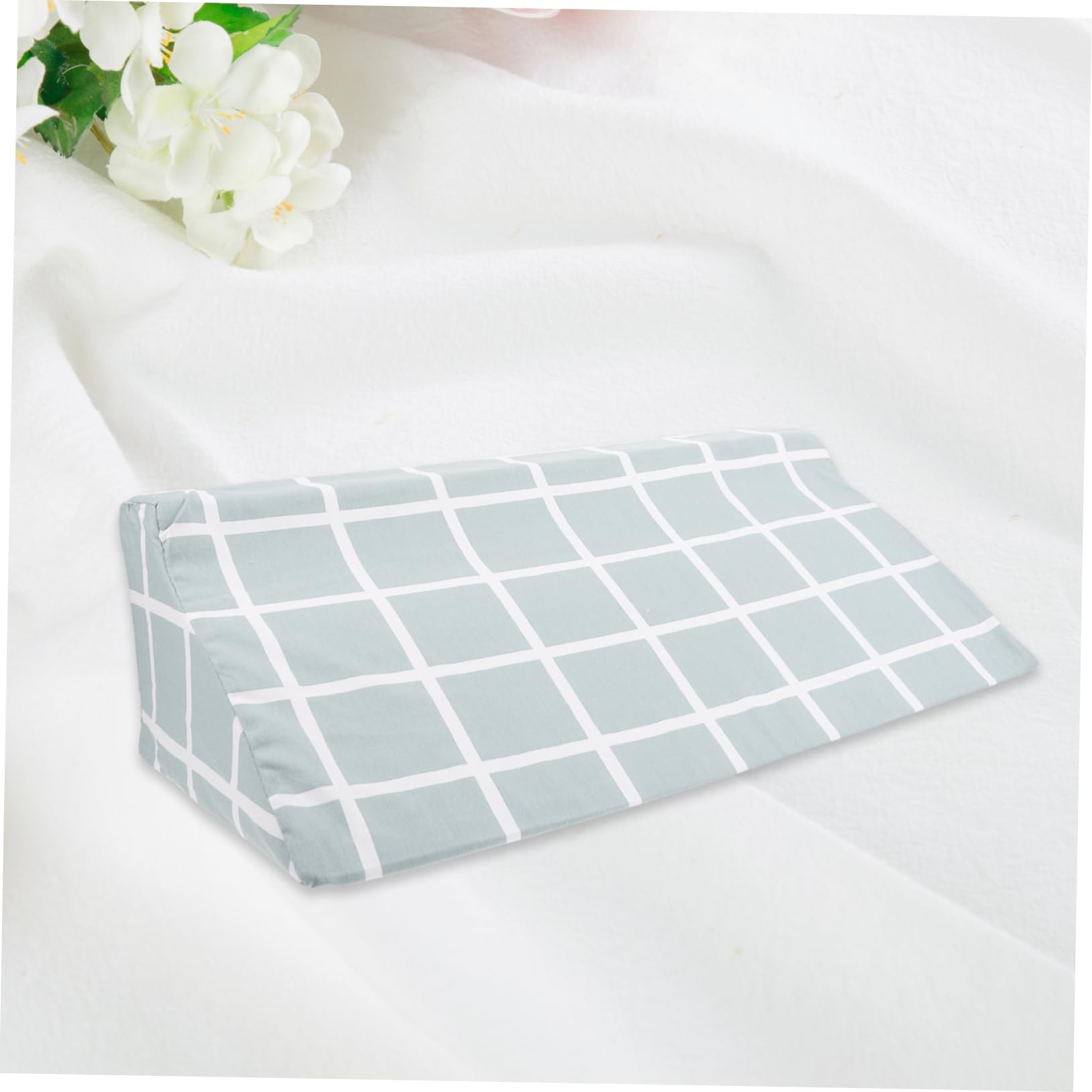 IWOWHERO Body Position Wedge Pillow Comfortable Sleeping Wedge Cushion for Side Sleeping High Density for Hospital Home Use